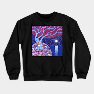 Midnight Moon Crewneck Sweatshirt